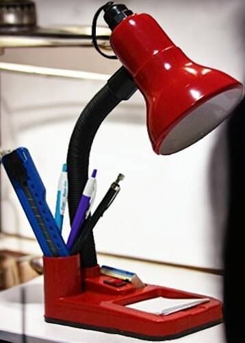     			SPARKWORLD Red Table Lamp ( Pack Of 1 )