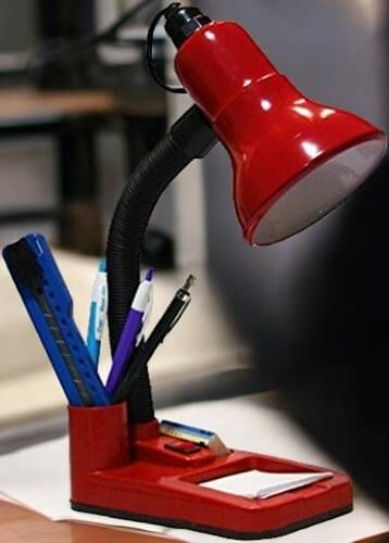     			SPARKWORLD Red Table Lamp ( Pack Of 1 )