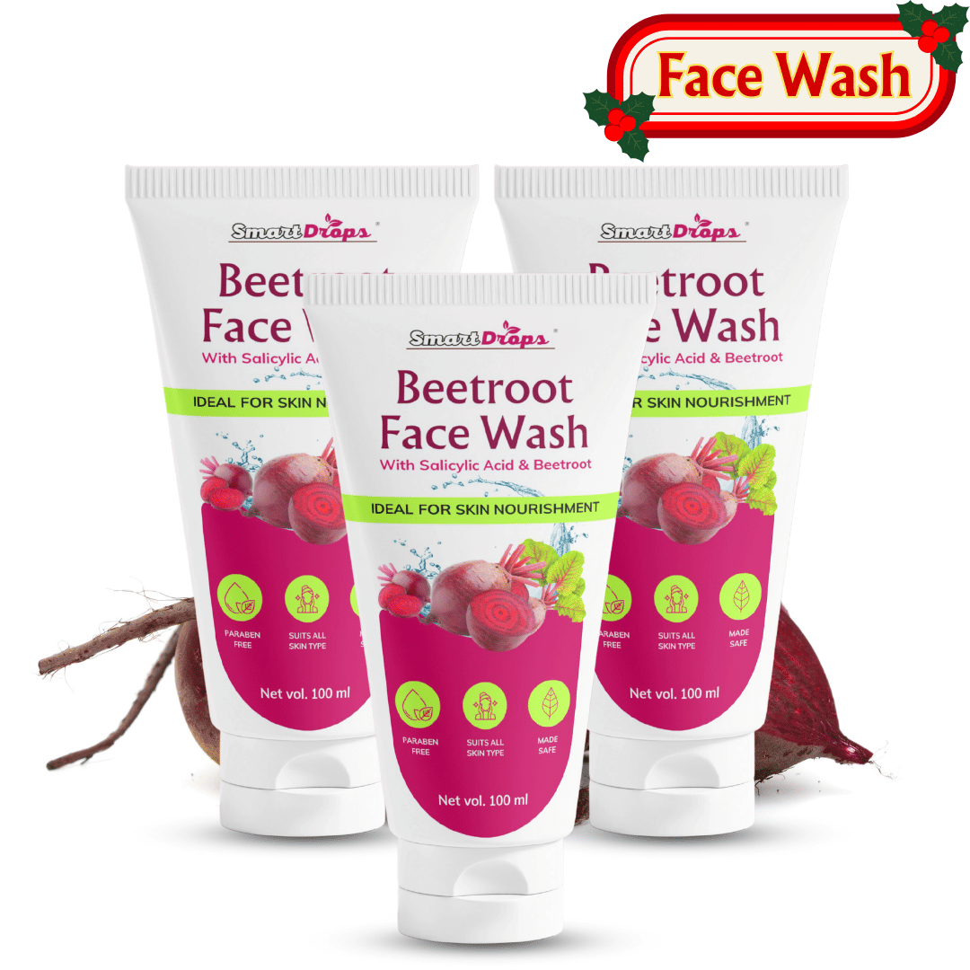 Smartdrops - Refreshing Face Wash For All Skin Type ( Pack of 3 )     			Smartdrops - Refreshing Face Wash For All Skin Type ( Pack of 3 )