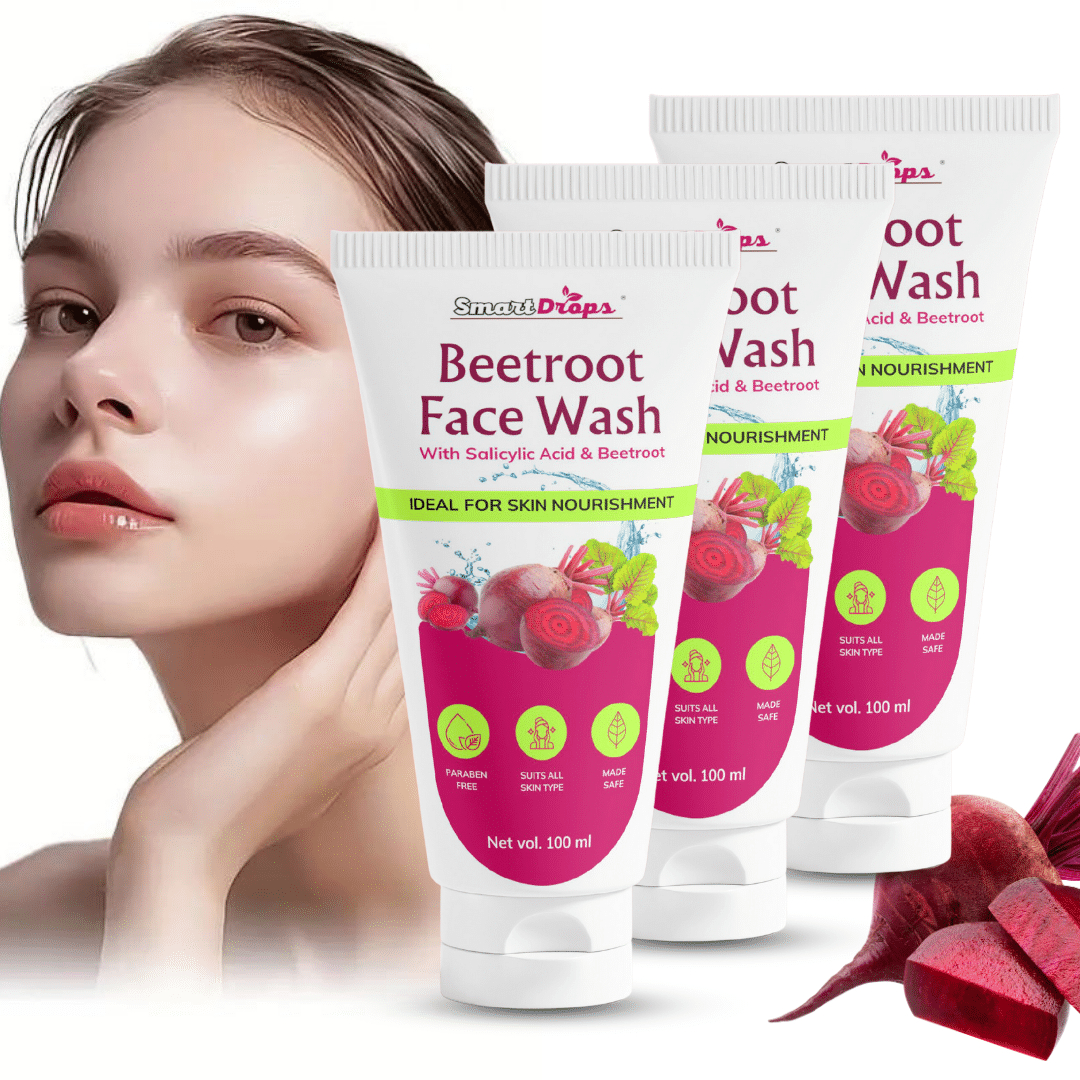     			Smartdrops - Softening and Smoothening Face Wash For All Skin Type ( Pack of 3 )