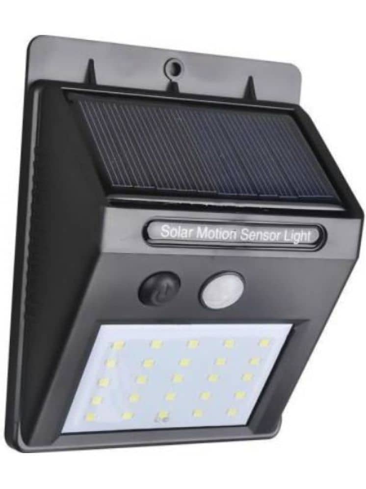Spark World 0.2W Solar Outdoor Wall Light ( Pack of 1 )