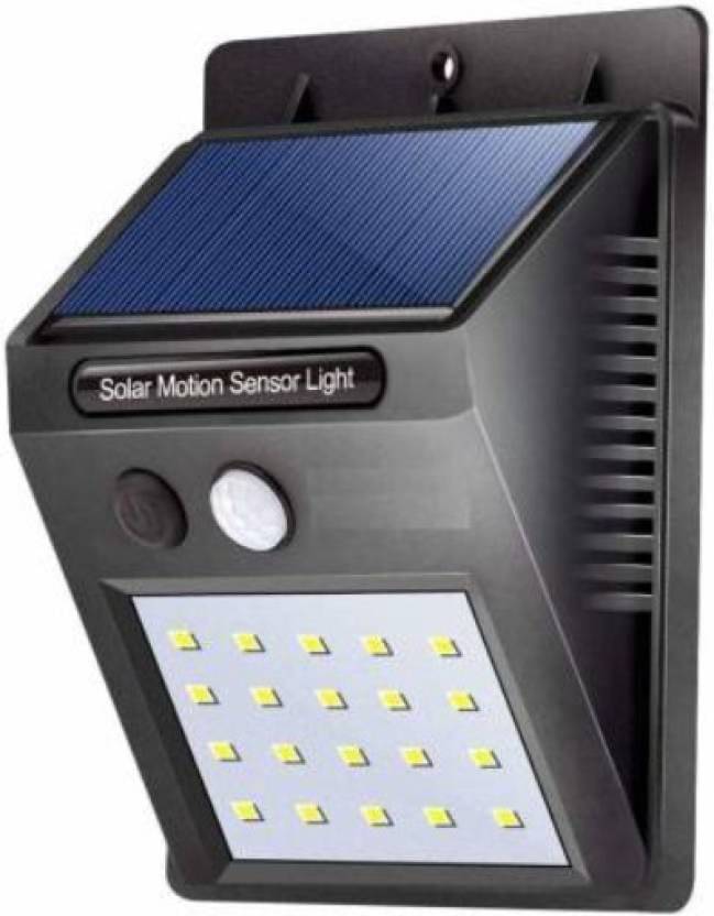 Spark World 0.2W Solar Outdoor Wall Light ( Pack of 1 ) Spark World 0.2W Solar Outdoor Wall Light ( Pack of 1 )