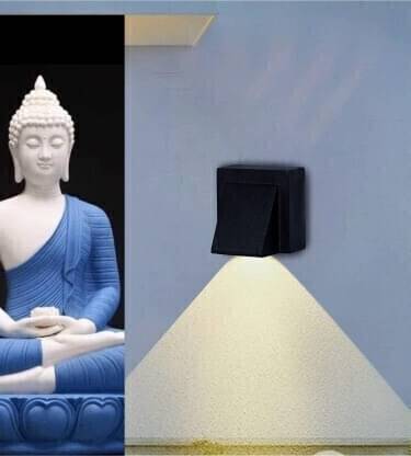 Spark World Black Down Light Wall Lamp ( Pack of 1 ) Spark World Black Down Light Wall Lamp ( Pack of 1 )