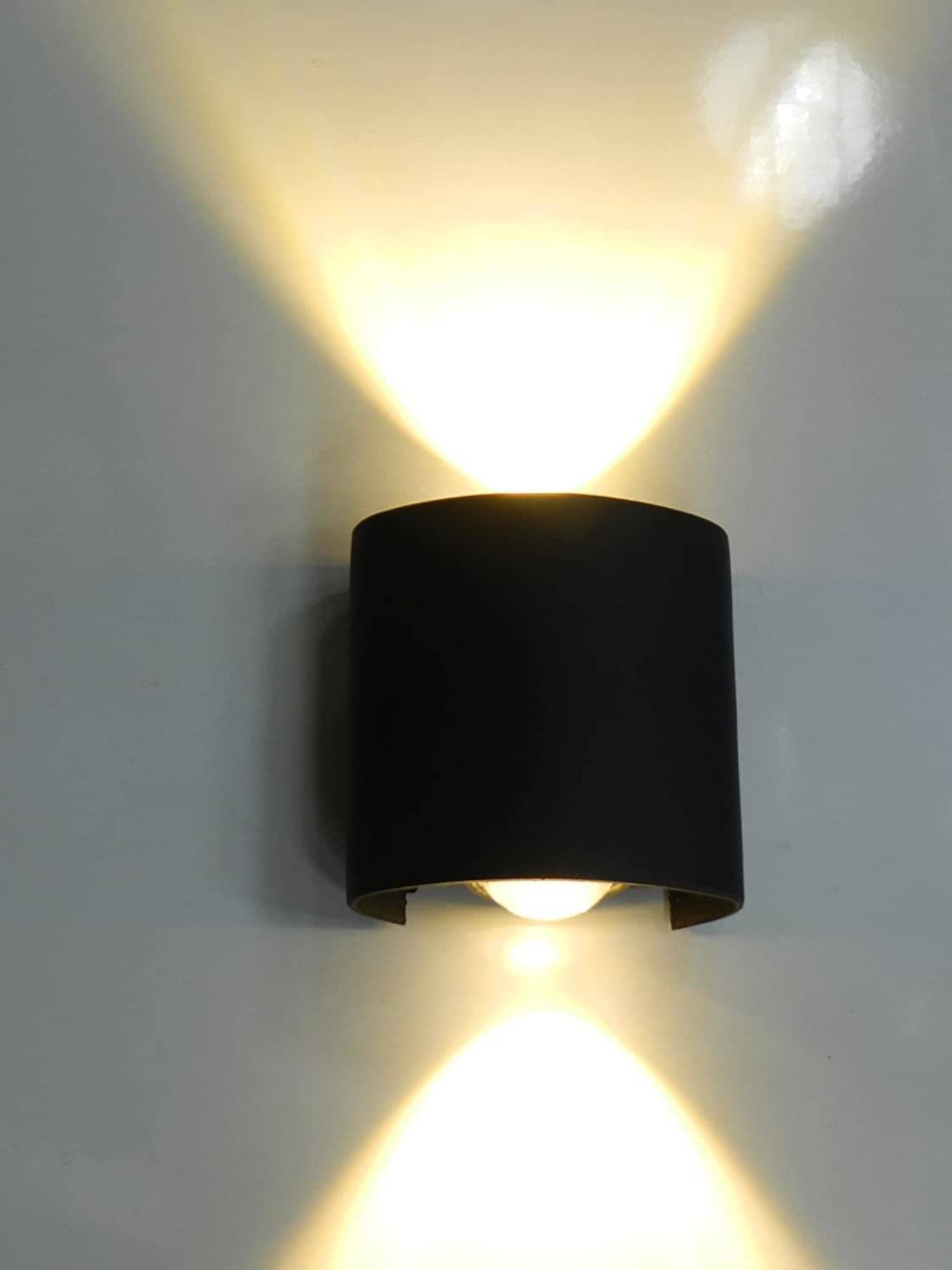     			Spark World Black up & Down Light Lamp ( Pack of 1 )