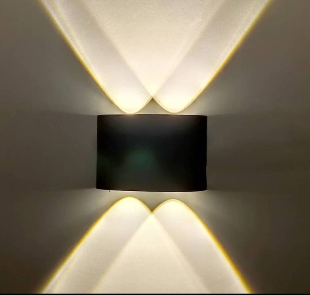     			Spark World Black up & Down Light Lamp ( Pack of 1 )