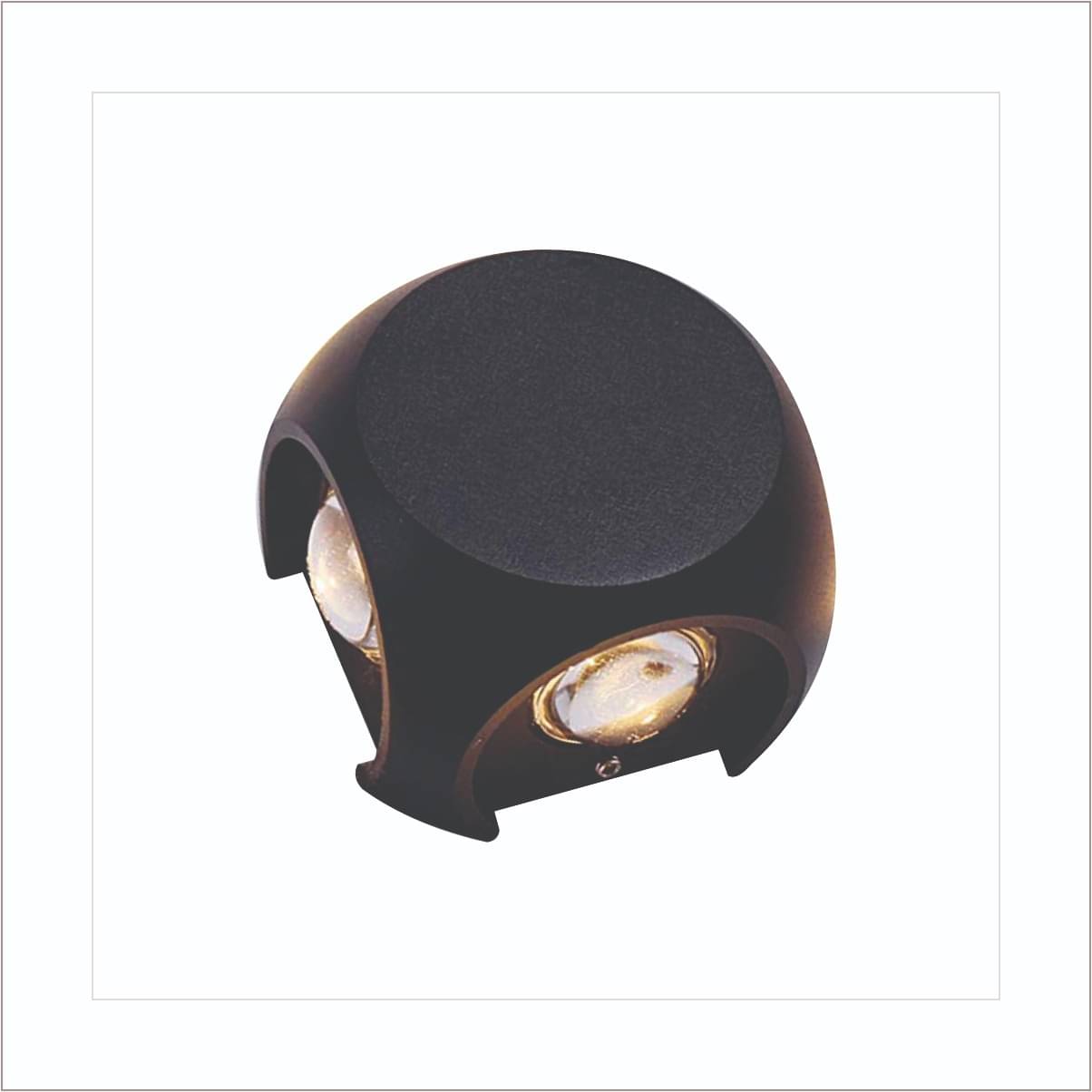     			Spark World Black up & Down Light Lamp ( Pack of 1 )