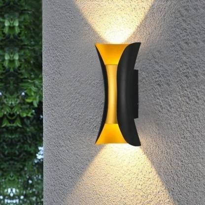 Spark World Black up & Down Light Lamp ( Pack of 1 ) Spark World Black up & Down Light Lamp ( Pack of 1 )