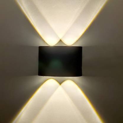     			Spark World Black up & Down Light Lamp ( Pack of 1 )
