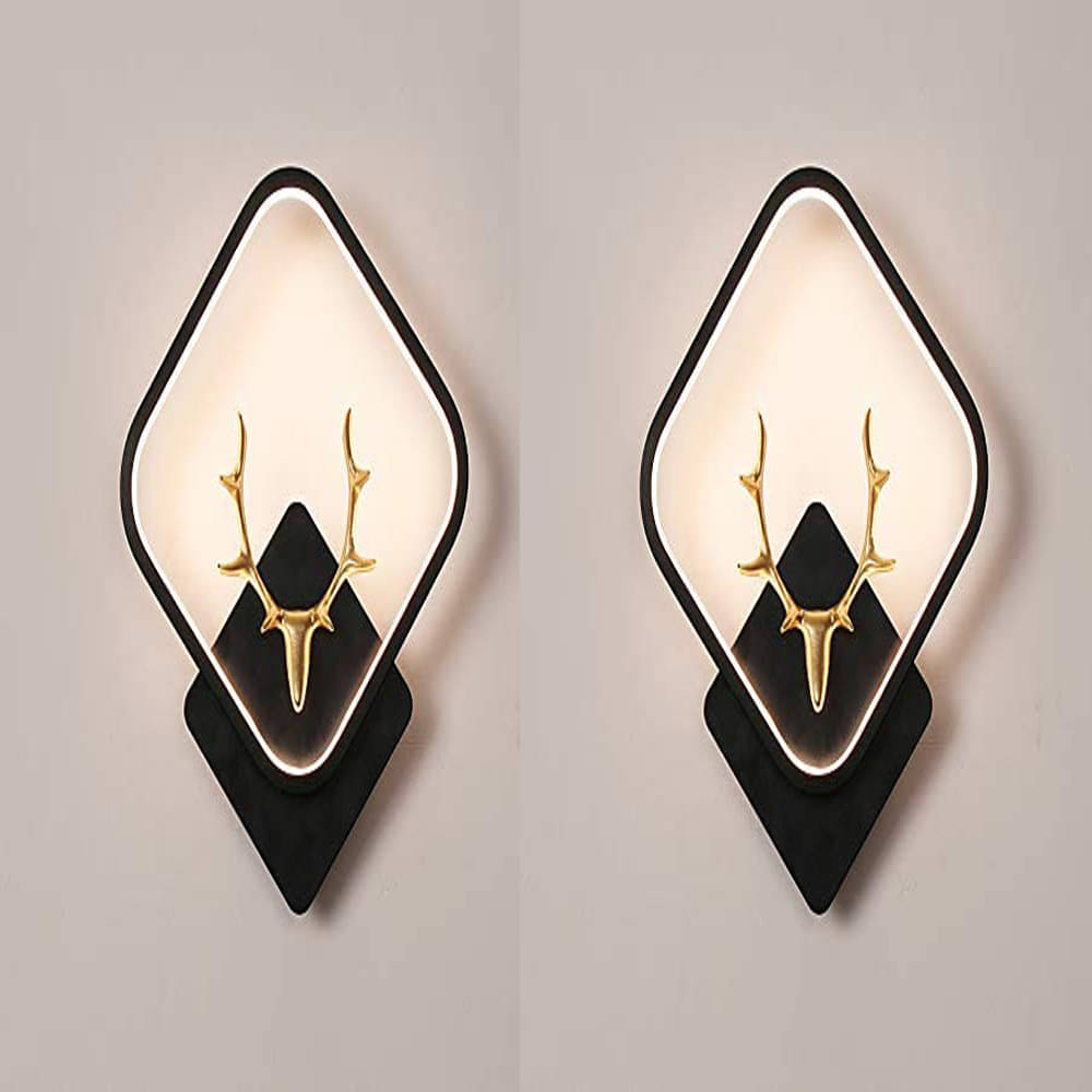     			Spark World Multicolor Candle Wall Light ( Pack of 2 )