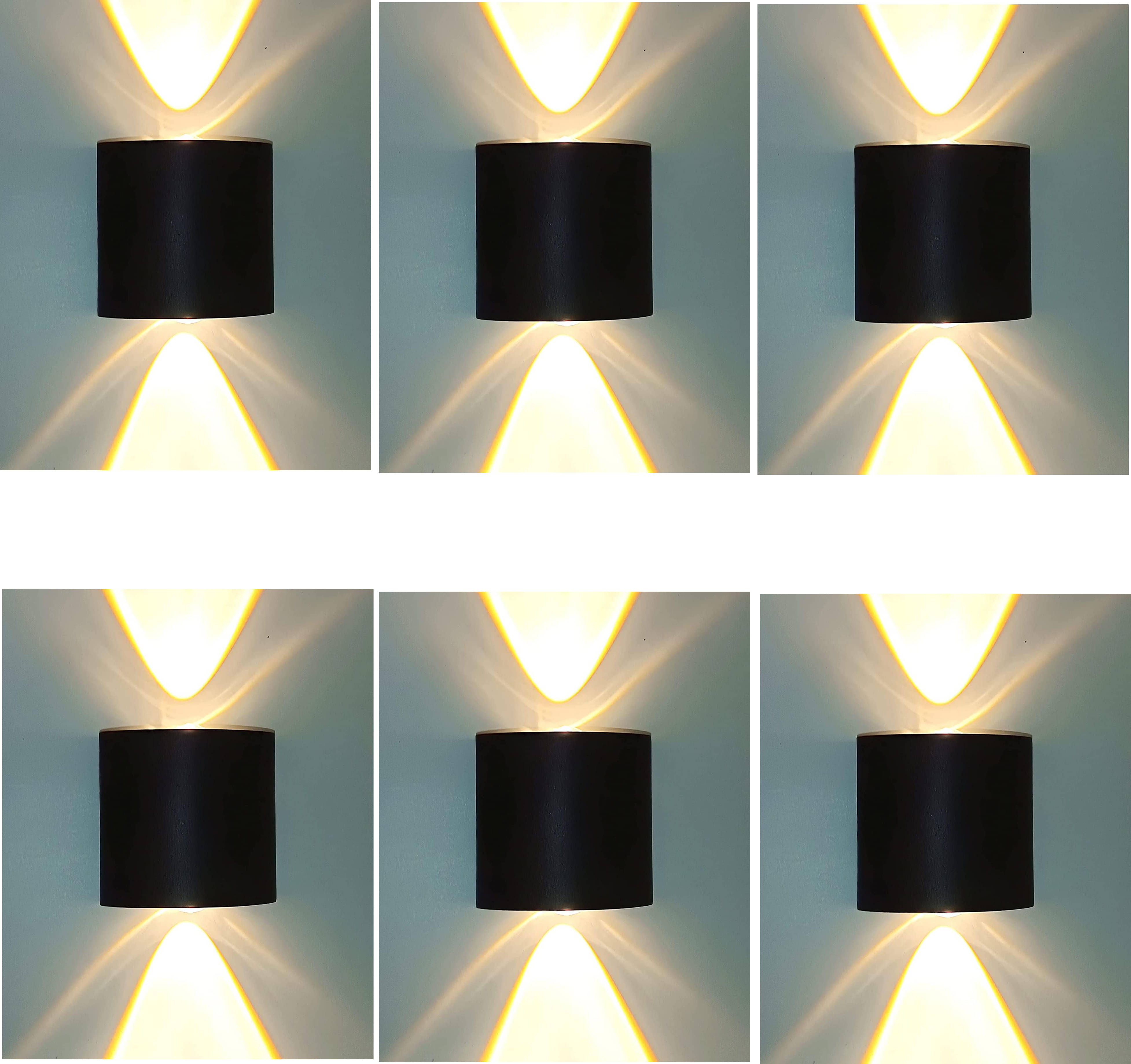     			Spark World Multicolor up & Down Light Lamp ( Pack of 1 )