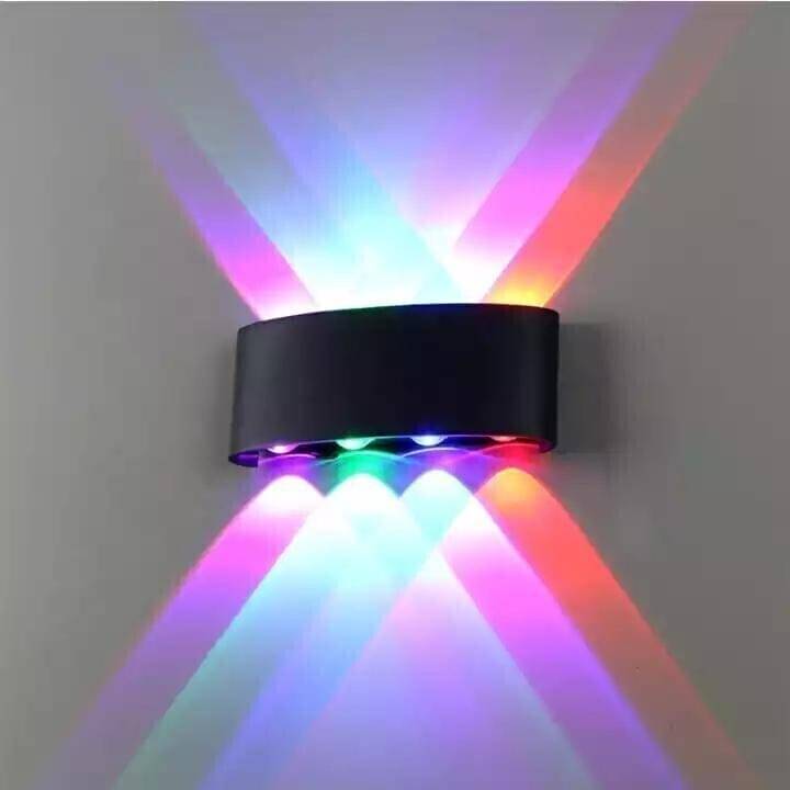     			Spark World Multicolor up Light Wall Lamp ( Pack of 1 )