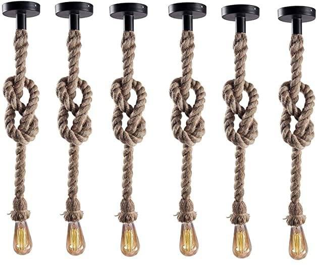     			Spark World Hanging Light Gold - Pack Of 6