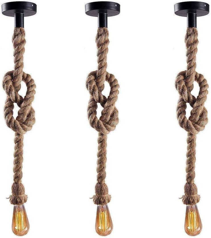     			Spark World Hanging Light Gold - Pack Of 3