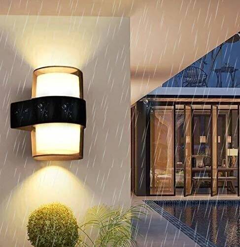     			Spark World Yellow up & Down Light Lamp ( Pack of 1 )