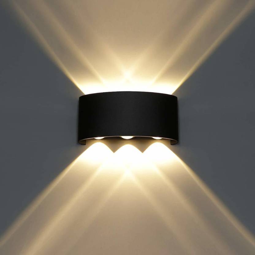     			Spark World Yellow up & Down Light Lamp ( Pack of 1 )