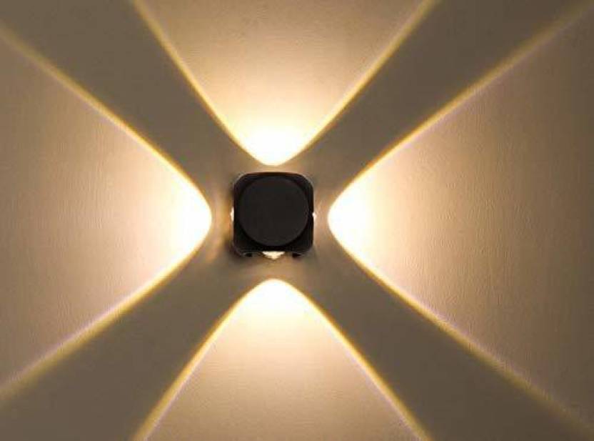     			Spark World Yellow up & Down Light Lamp ( Pack of 1 )