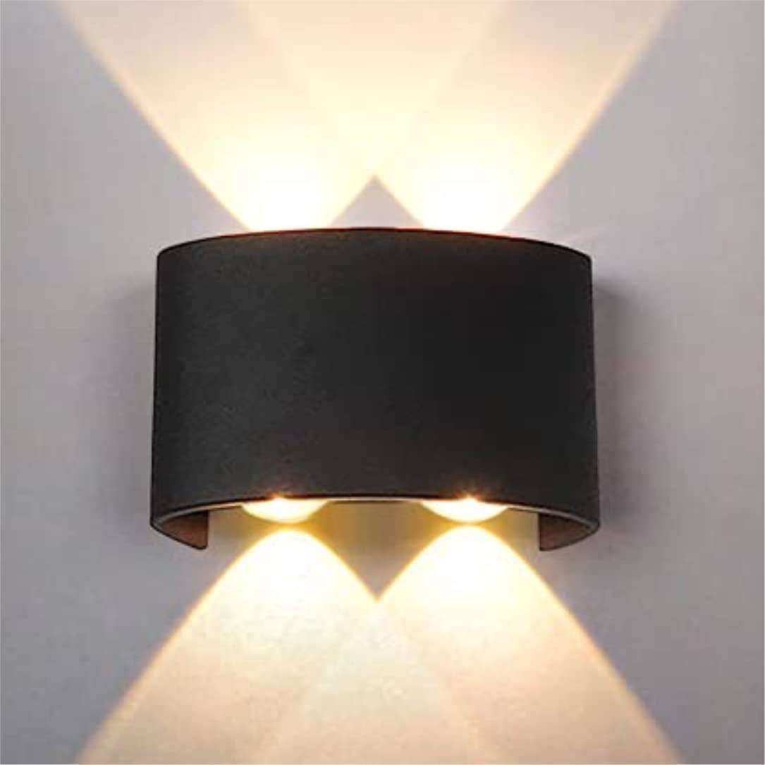     			Spark World Yellow up & Down Light Lamp ( Pack of 2 )