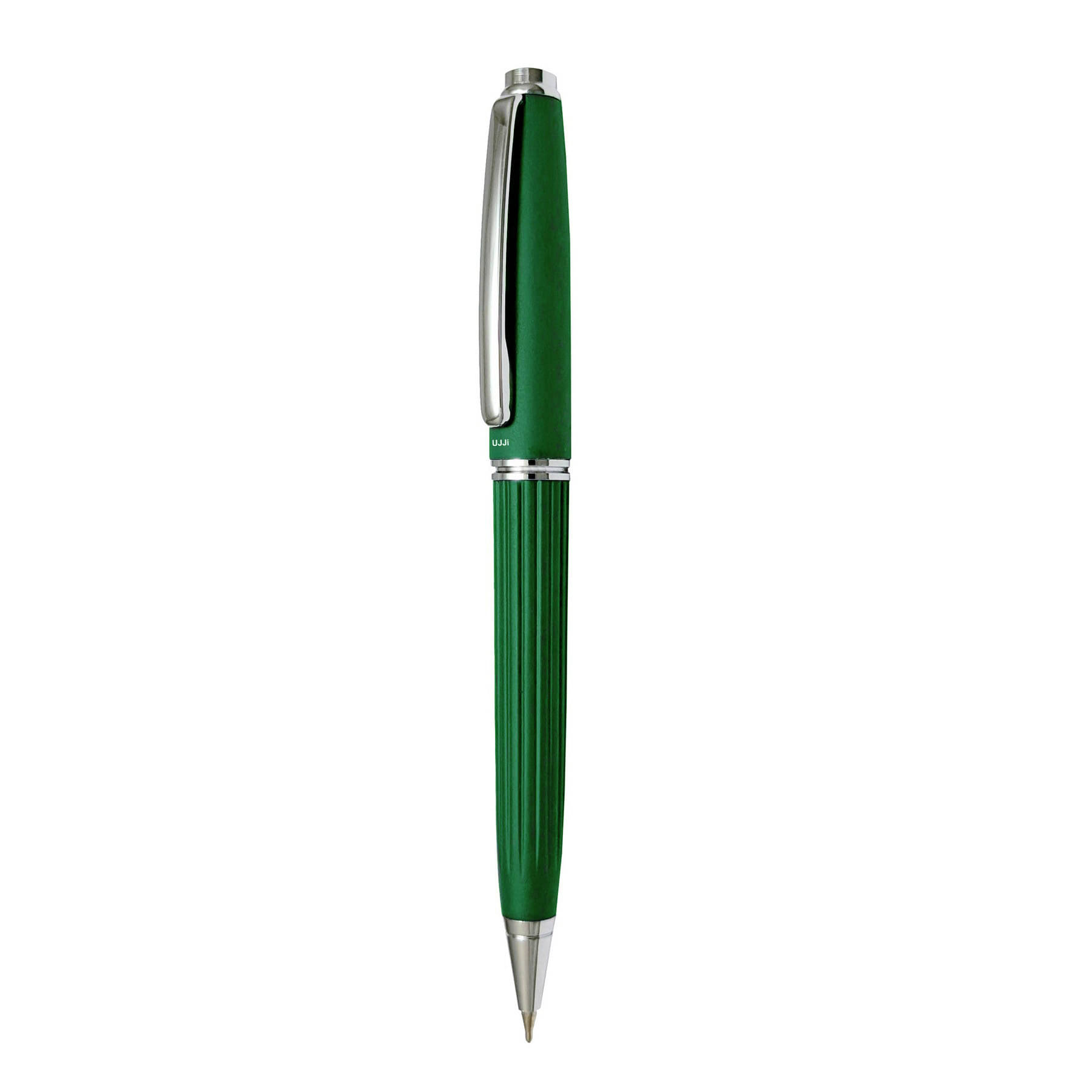     			UJJi Lining Pattern Body Design Green Colour Metal Ball Pen