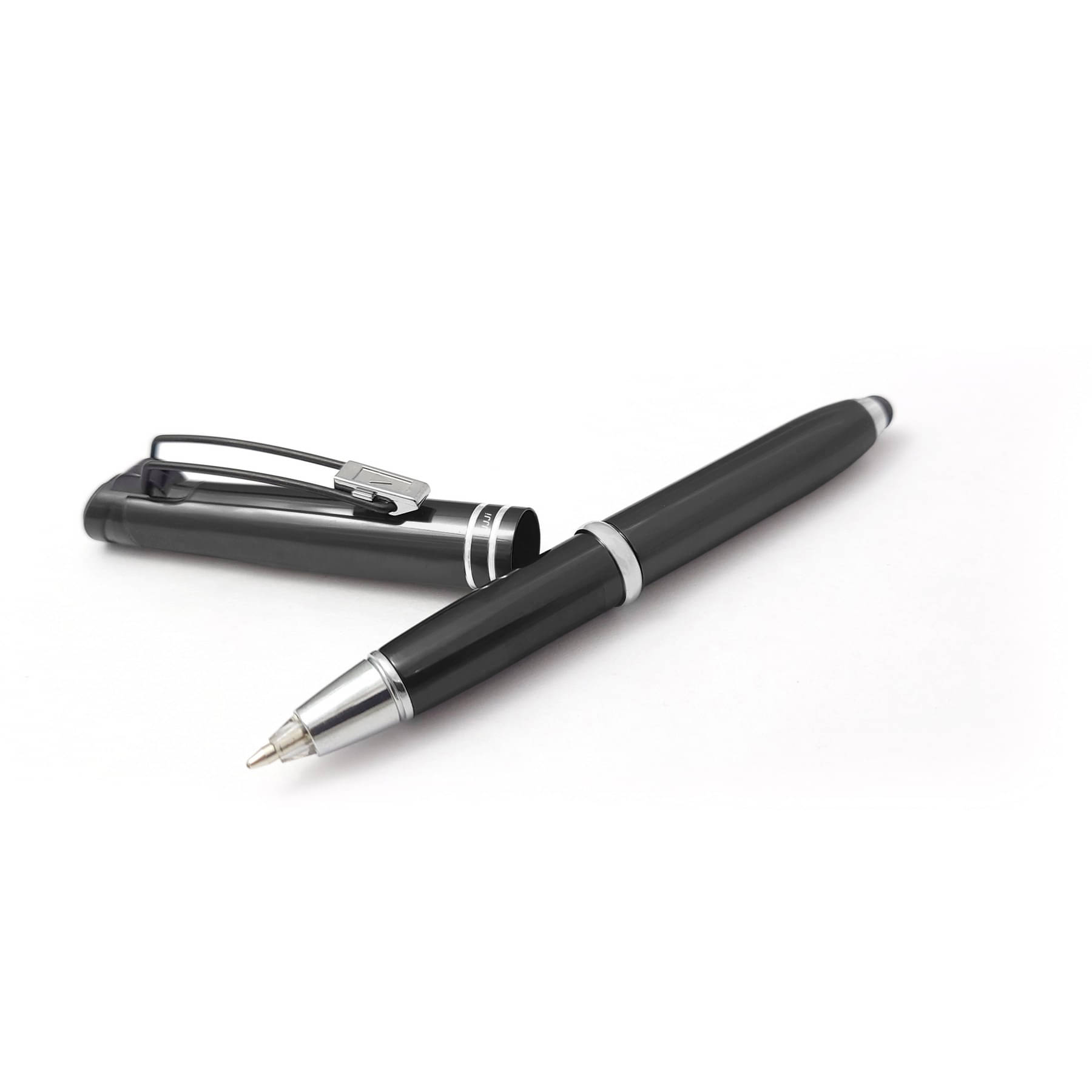     			UJJi Stylus Pen with Led Light When Writing Black Ball Pen