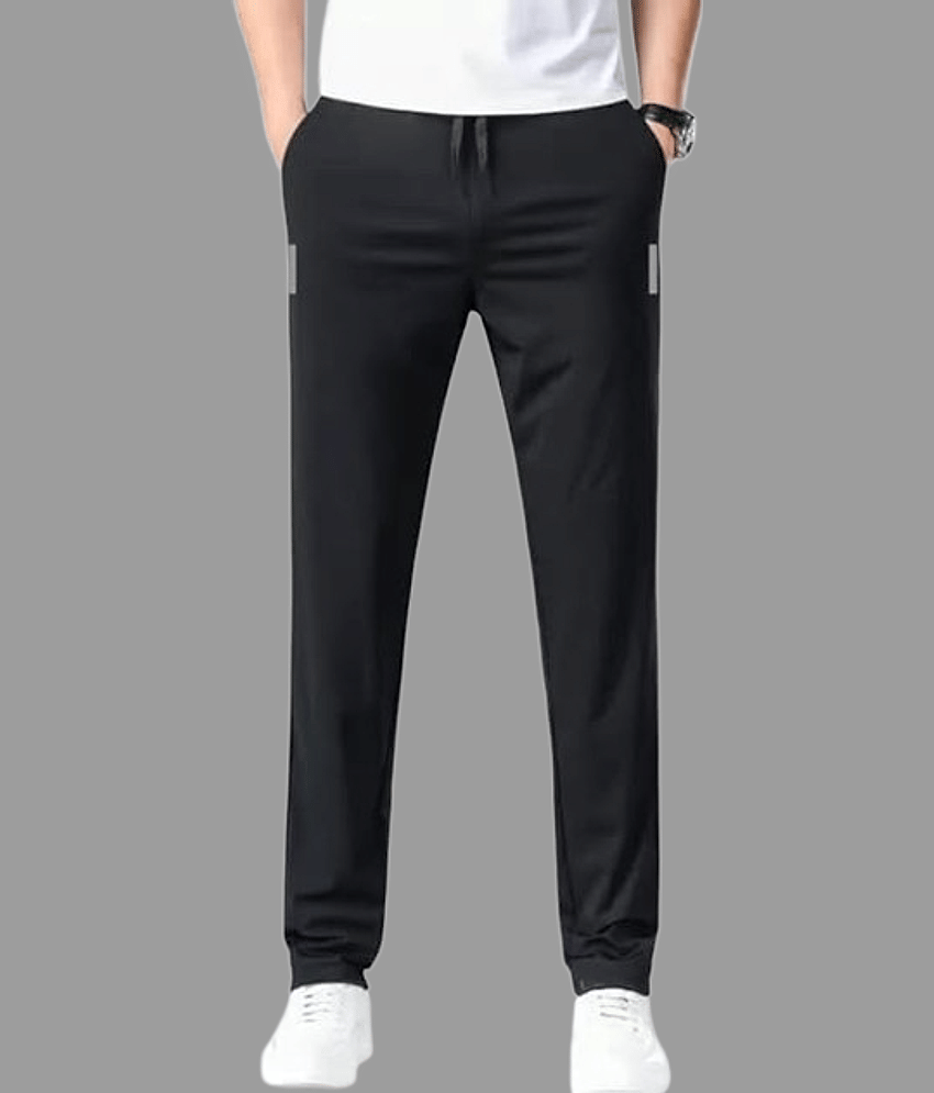 attitude start of fashion Black Lycra Men's Trackpants ( Pack of 1 ) - Track Pants | Buy online on ZillyBuy