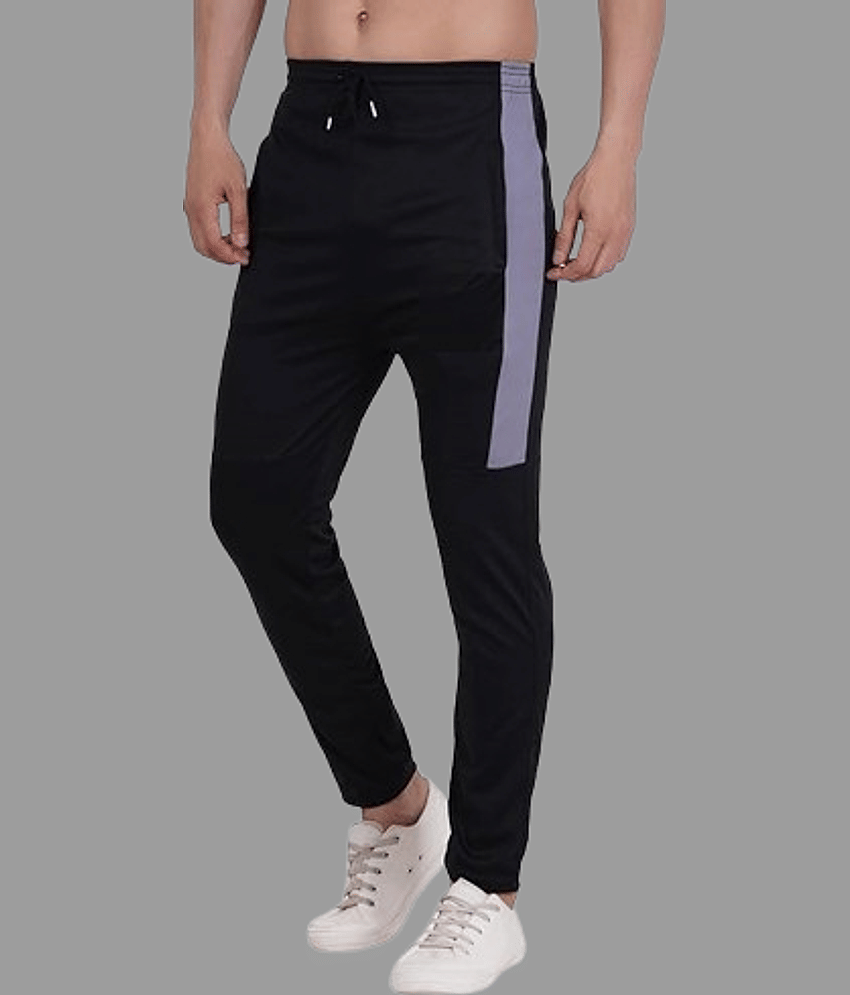 attitude start of fashion Black Lycra Men's Trackpants ( Pack of 1 ) - Track Pants | Buy online on ZillyBuy