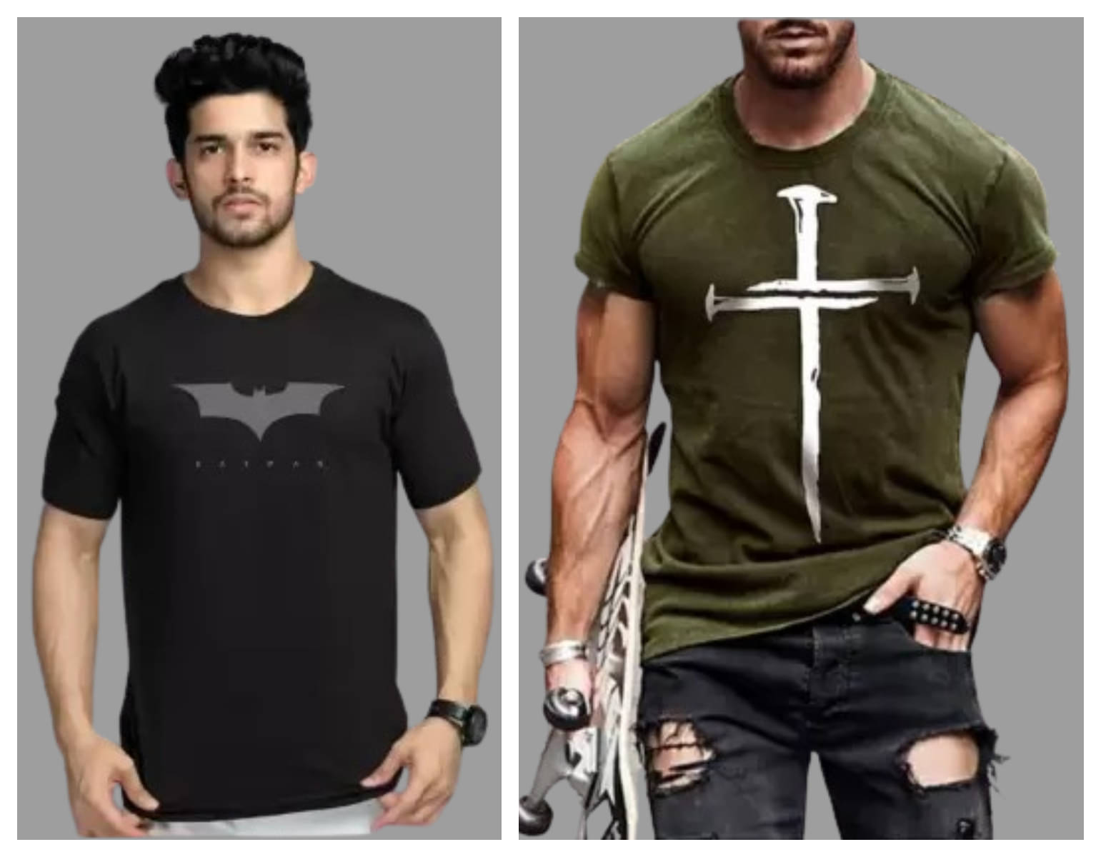 attitude start of fashion Pack of 2 Polyester Regular Fit Men's T-Shirt ( Olive ) attitude start of fashion Pack of 2 Polyester Regular Fit Men's T-Shirt ( Olive )
