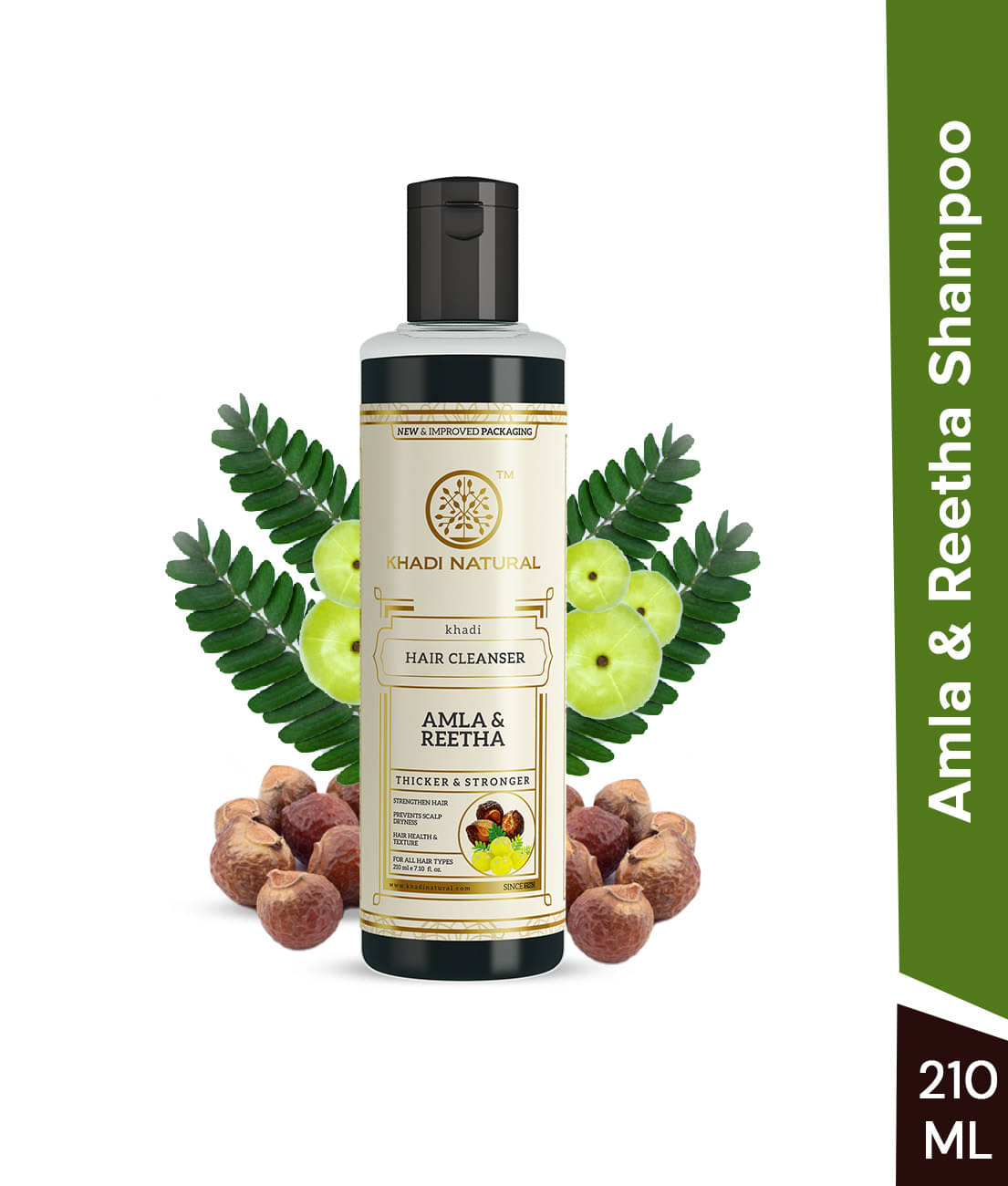     			khadi natural Straightening Shampoo 210ml ( Pack of 1 )