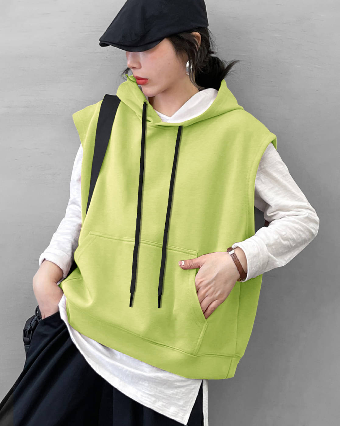     			Eyebogler Women Fleece Hooded Sweatshirt ( Green )