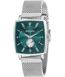 Fenton Silver Resin Analog Men's Watch