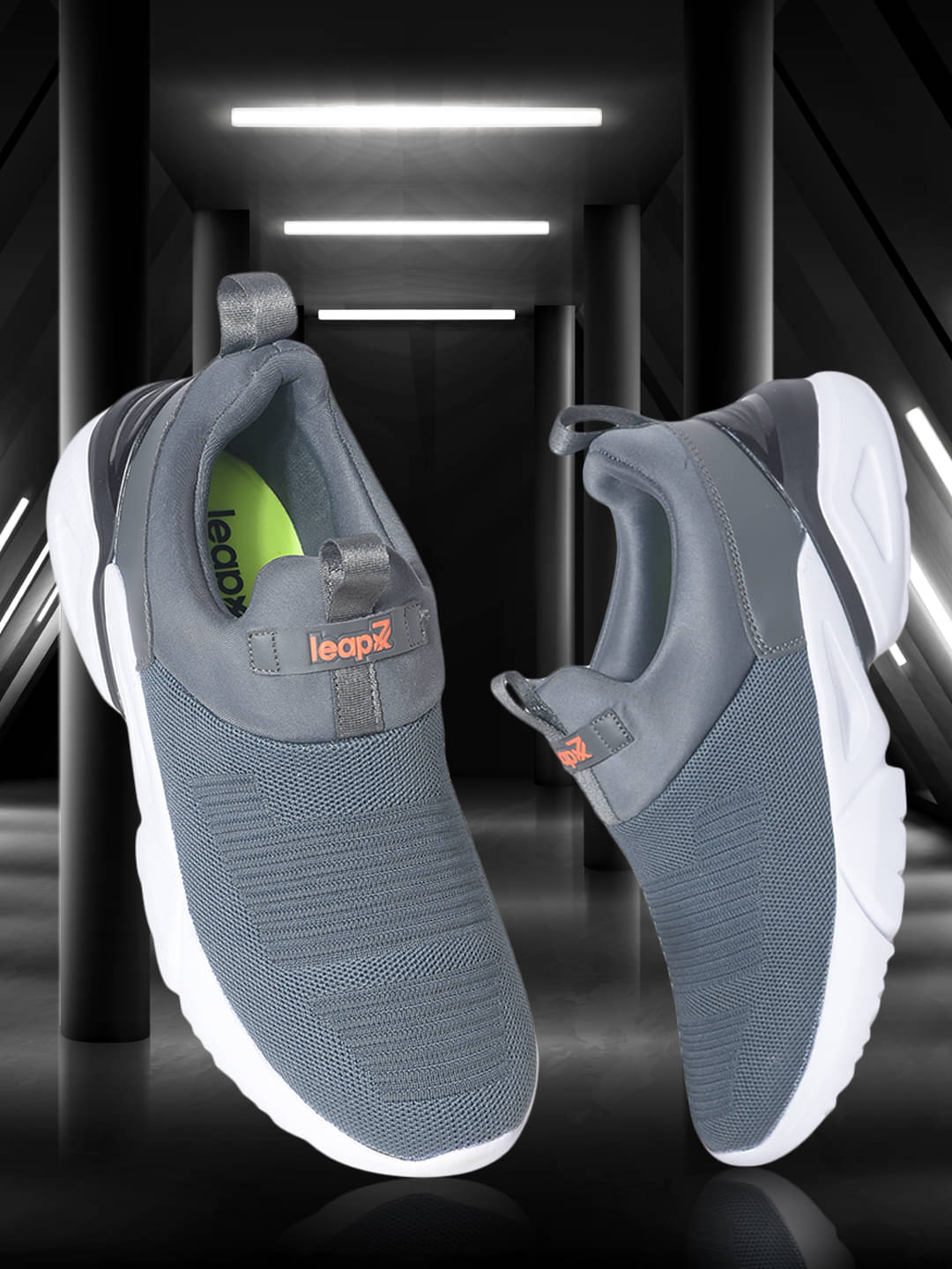 Liberty Brisk-01 Dark Grey Men's Sports Running Shoes Liberty Brisk-01 Dark Grey Men's Sports Running Shoes
