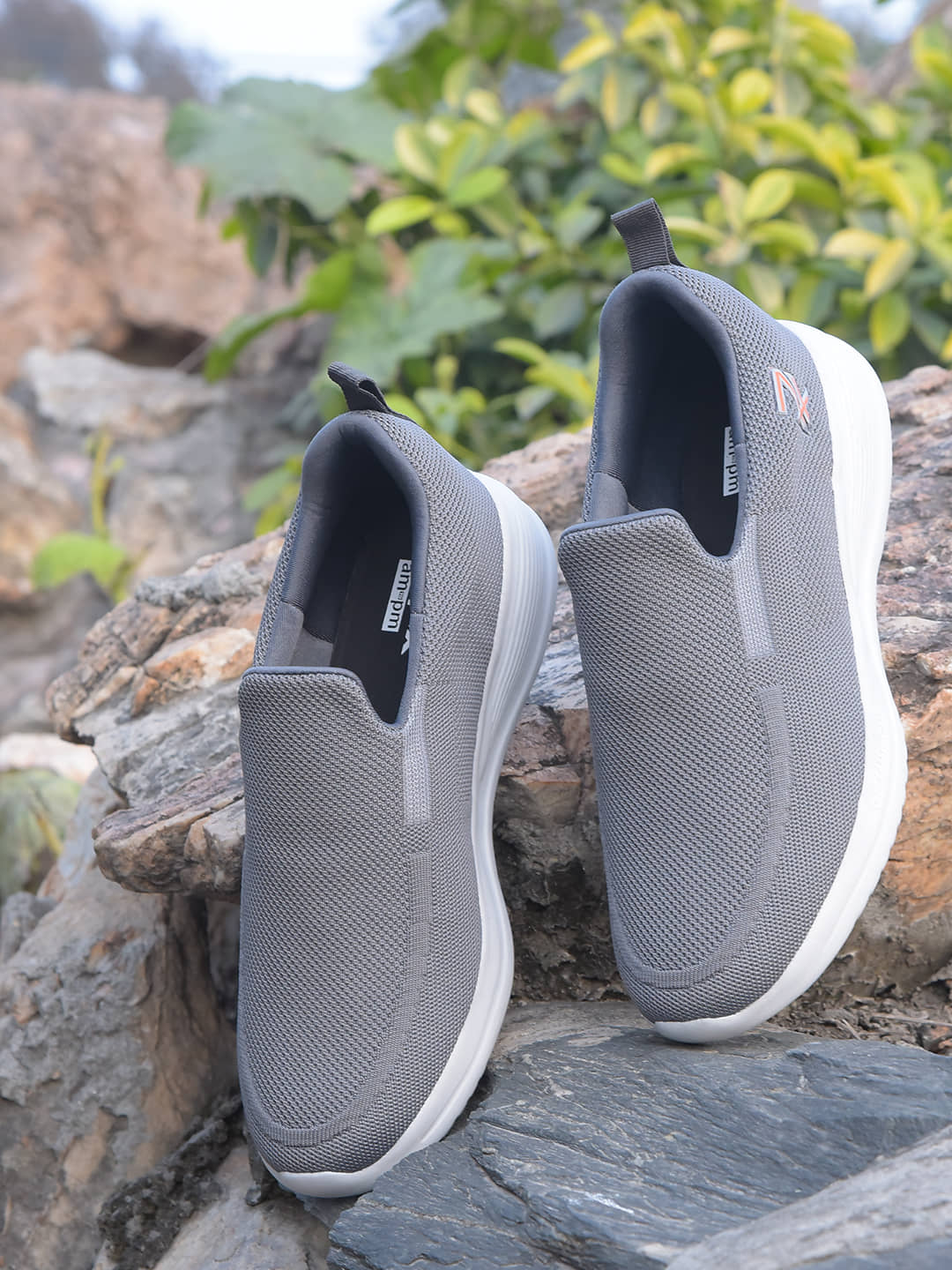 Liberty Dark Grey Men's Sports Running Shoes - Sports Shoes | Buy online on ZillyBuy