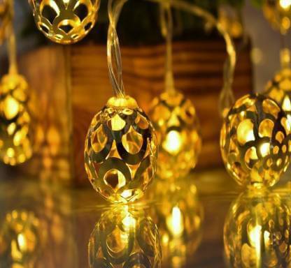     			SPARKWORLD Gold 1Mtr String Light ( Pack Of 1 )