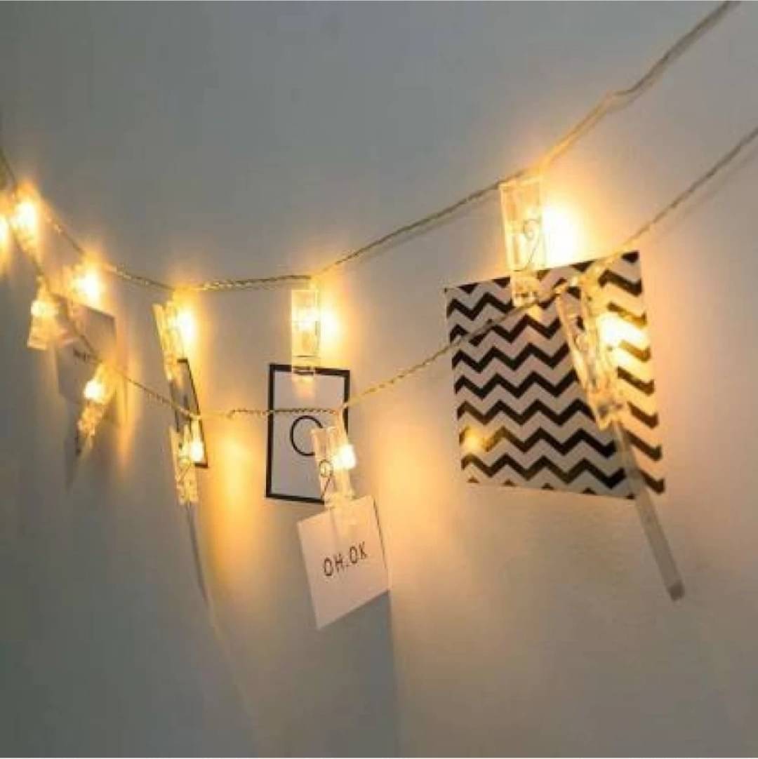     			SPARKWORLD Gold 1Mtr String Light ( Pack Of 1 )