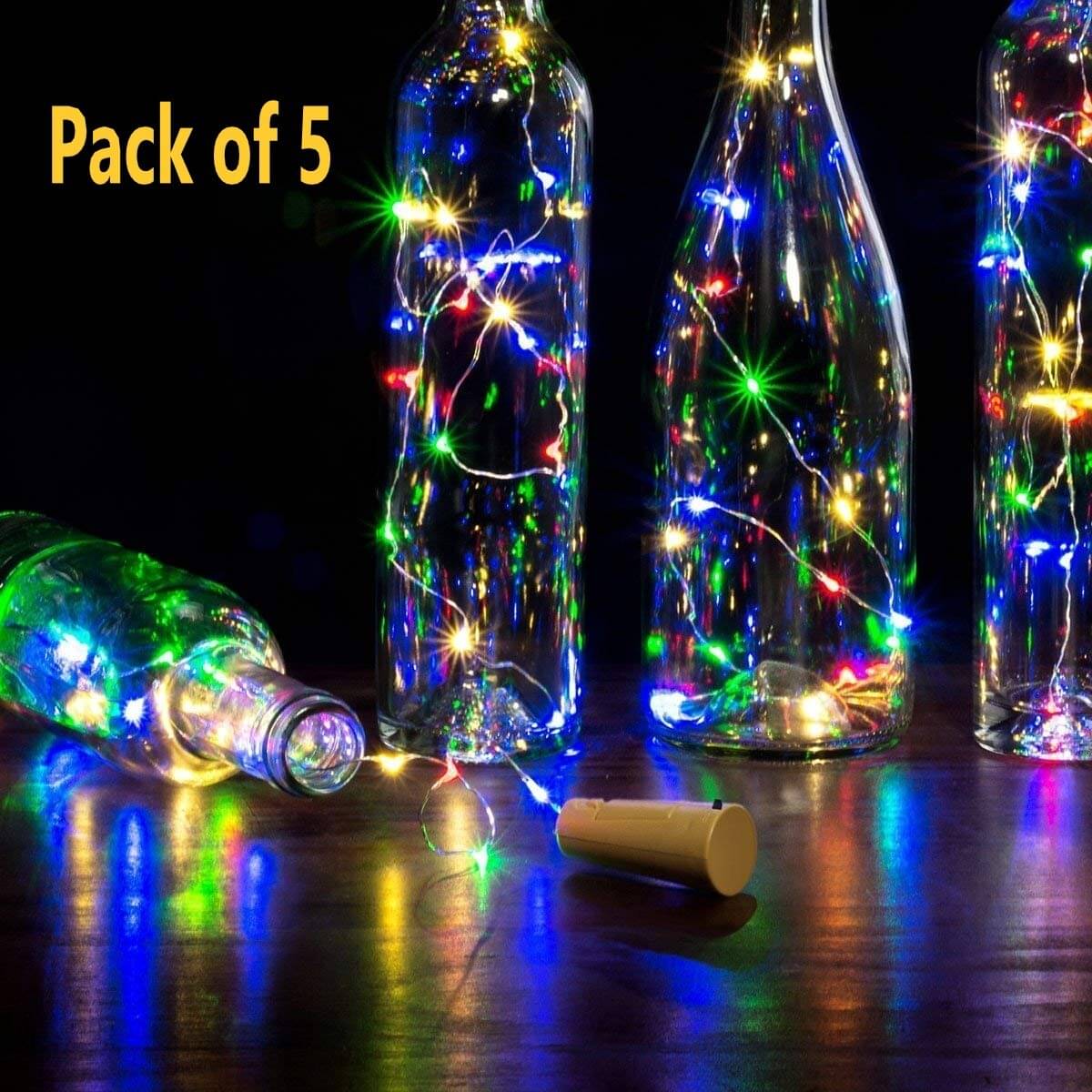     			SPARKWORLD Multicolor 1Mtr String Light ( Pack Of 5 )