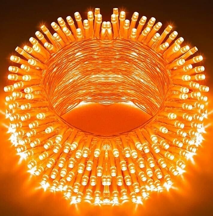     			SPARKWORLD Orange 15.5M String Light ( Pack Of 4 )