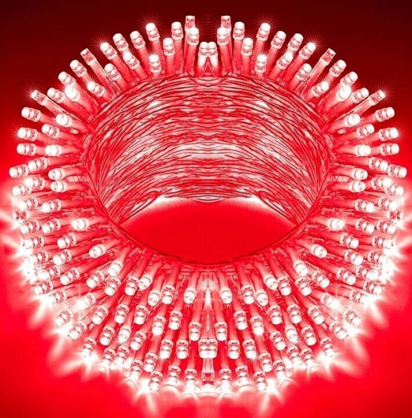    			SPARKWORLD Red 11 Mtr String Light ( Pack Of 1 )