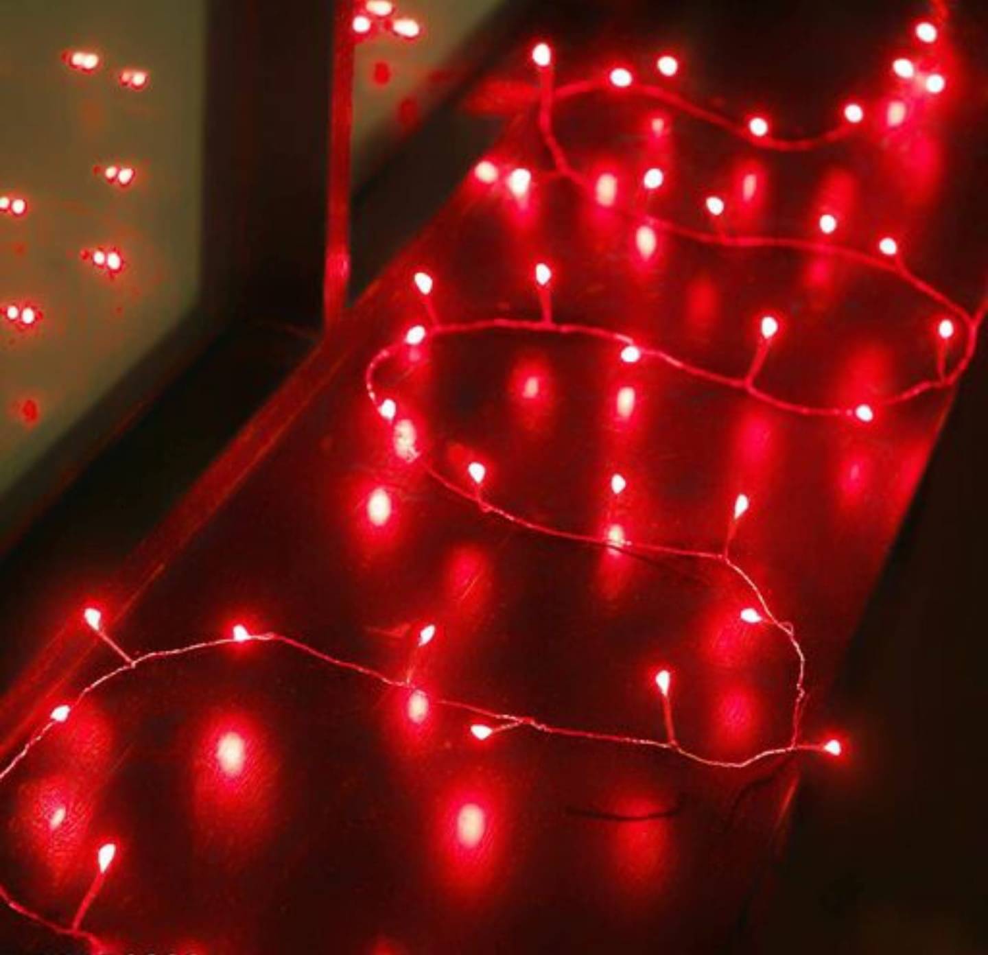     			SPARKWORLD Red 13M String Light ( Pack Of 1 )