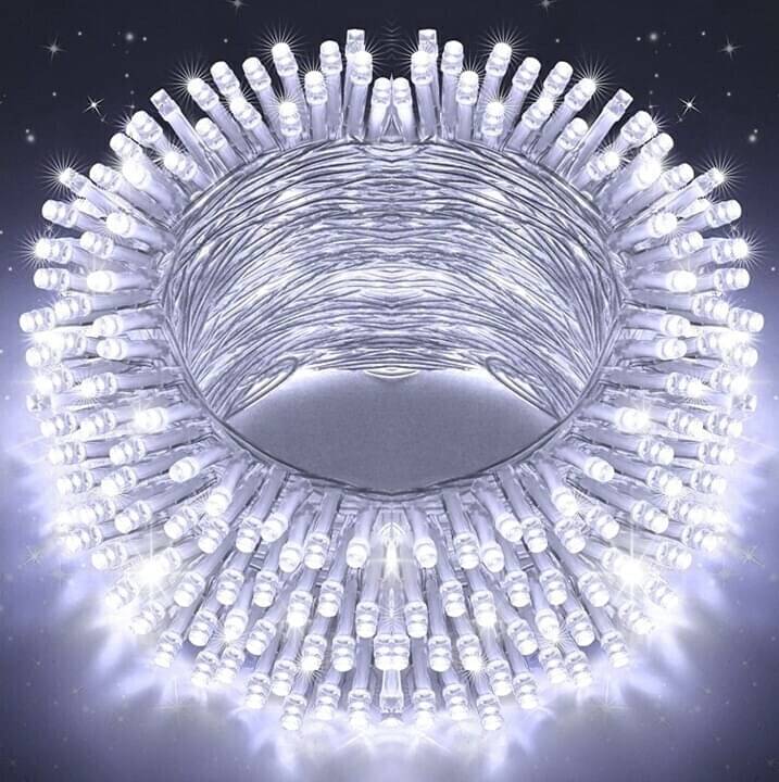     			SPARKWORLD White 11 Mtr String Light ( Pack Of 4 )