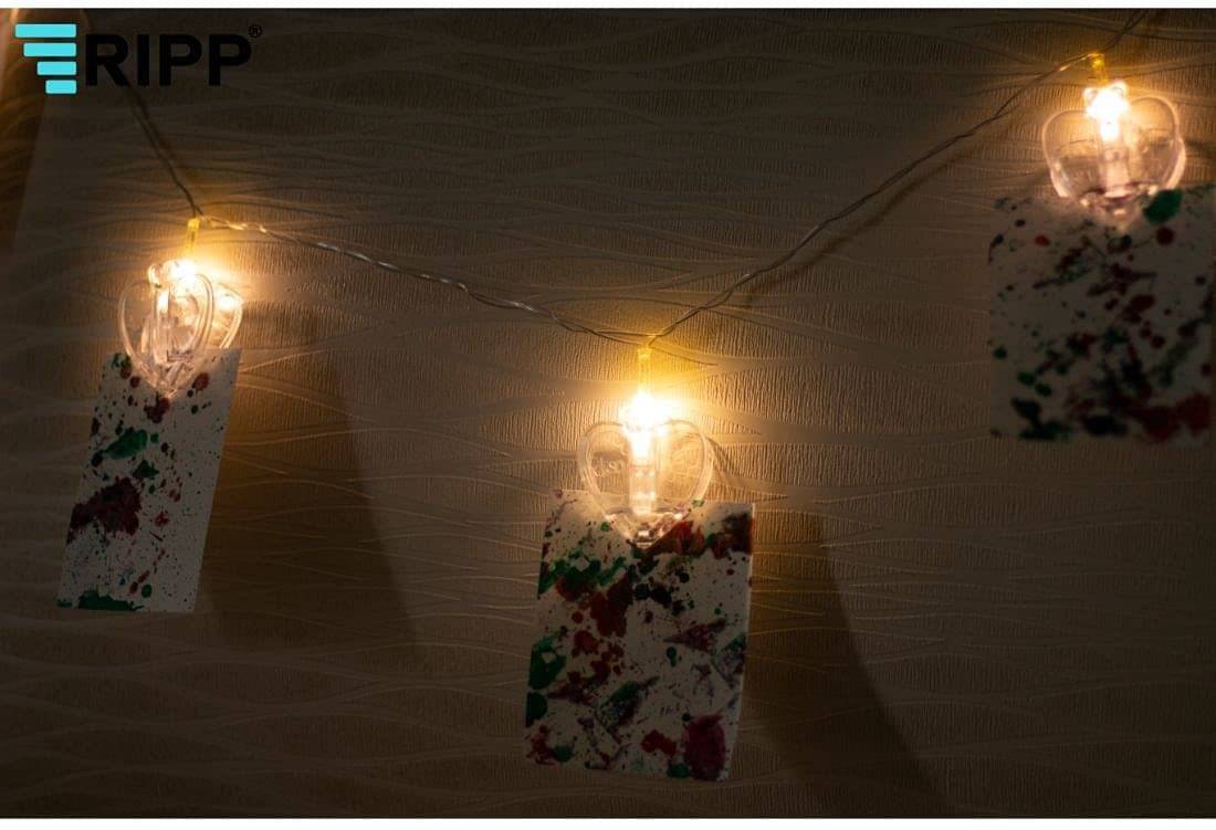     			SPARKWORLD White 1Mtr String Light ( Pack Of 1 )