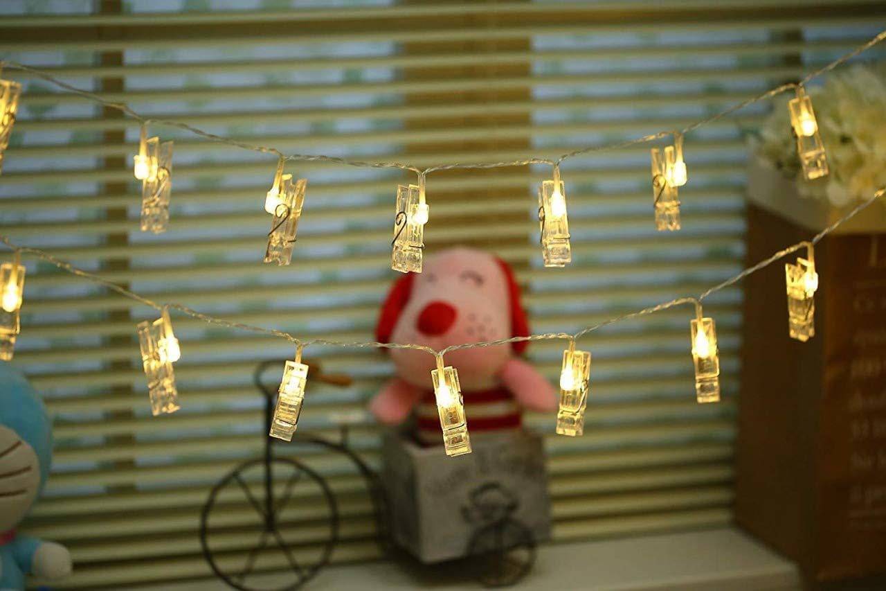     			SPARKWORLD White 1Mtr String Light ( Pack Of 1 )