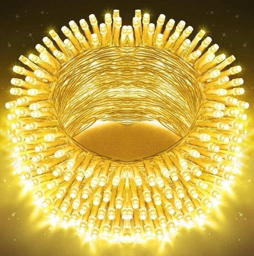    			SPARKWORLD Yellow 11 Mtr String Light ( Pack Of 4 )