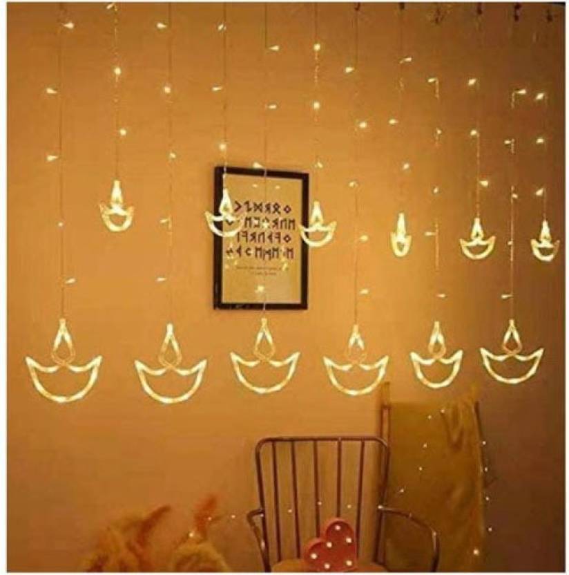     			SPARKWORLD Yellow 1Mtr String Light ( Pack Of 1 )