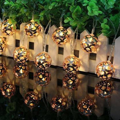     			SPARKWORLD Yellow 1Mtr String Light ( Pack Of 1 )