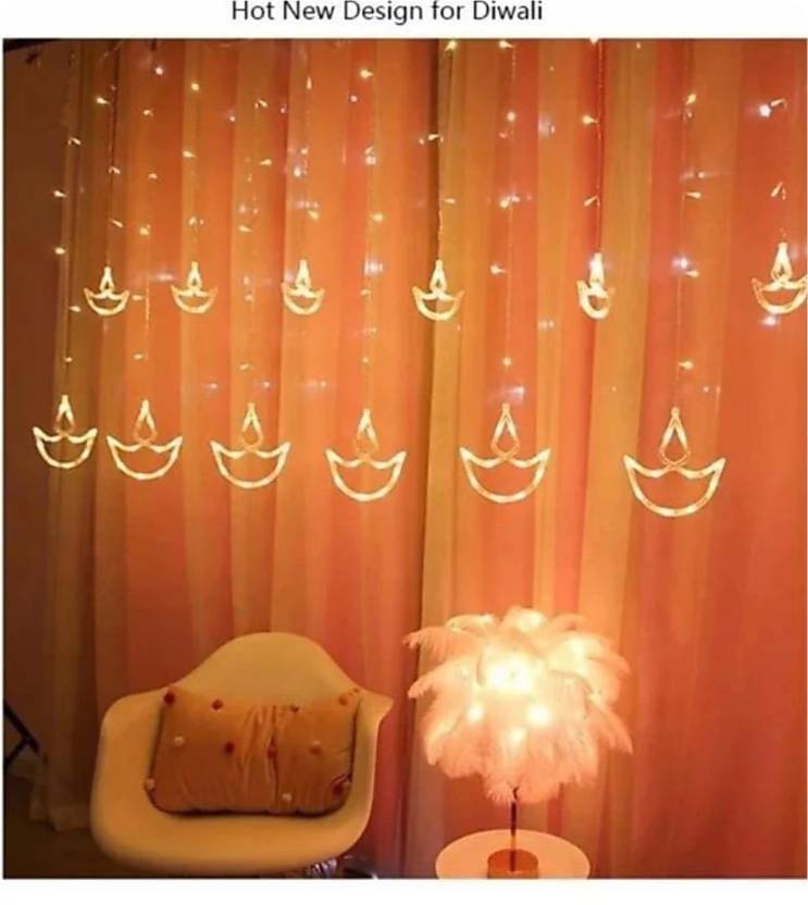     			SPARKWORLD Yellow 1Mtr String Light ( Pack Of 1 )