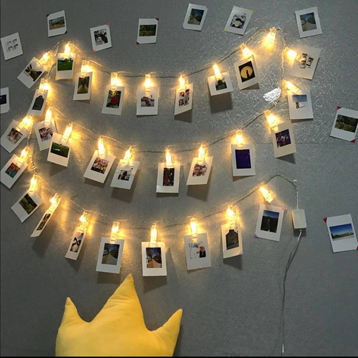     			SPARKWORLD Yellow 1Mtr String Light ( Pack Of 1 )