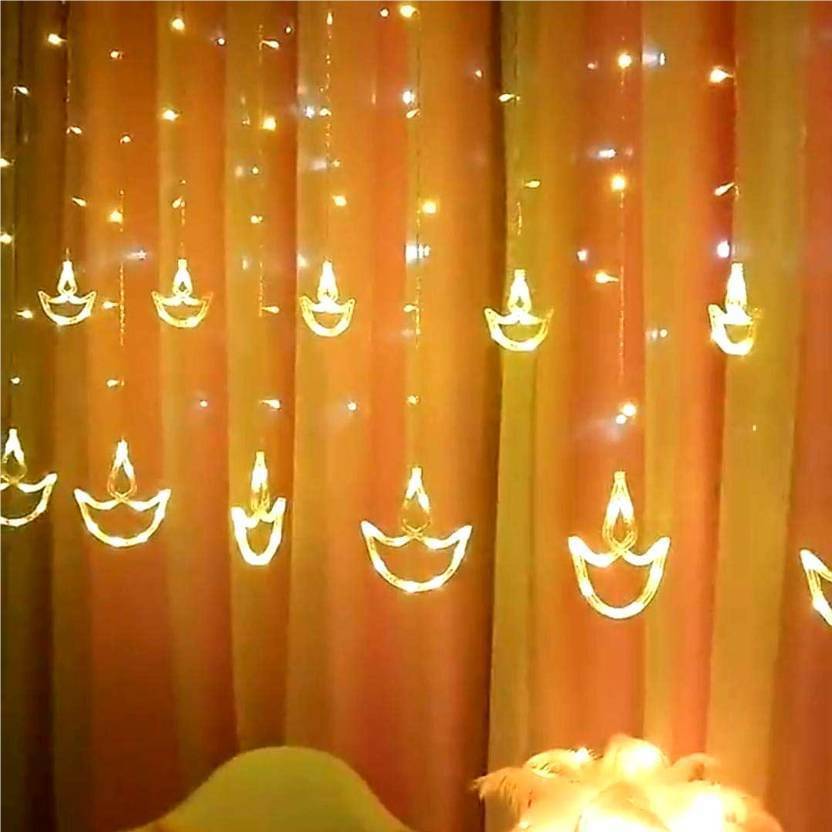     			SPARKWORLD Yellow 1Mtr String Light ( Pack Of 1 )