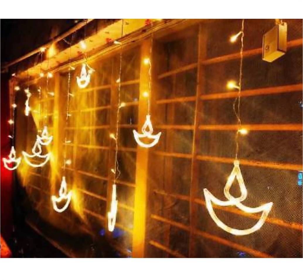     			SPARKWORLD Yellow 1Mtr String Light ( Pack Of 1 )