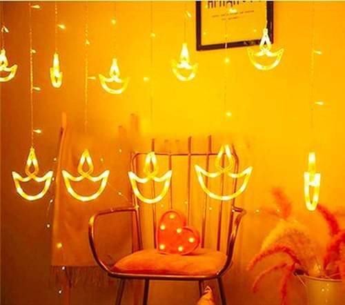     			SPARKWORLD Yellow 1Mtr String Light ( Pack Of 1 )