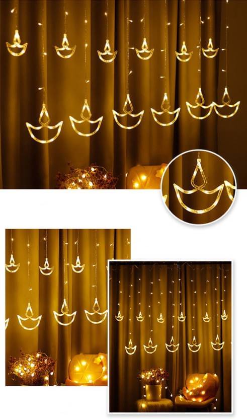     			SPARKWORLD Yellow 3M String Light ( Pack Of 1 )