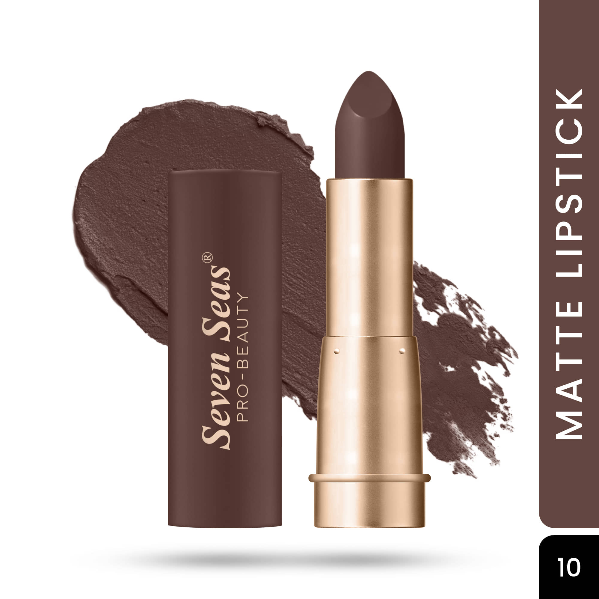 Seven Seas Coffee Brown Matte Lipstick 3g